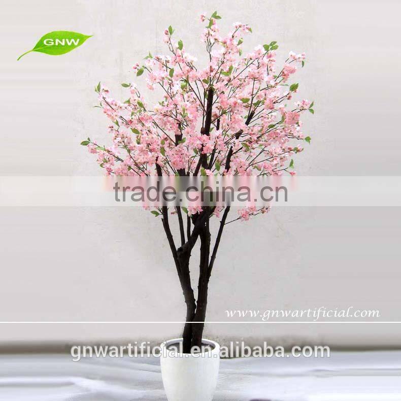 GNW BLS031 Wedding Table Tree Centerpieces pink cherry flower bonsai indoor use