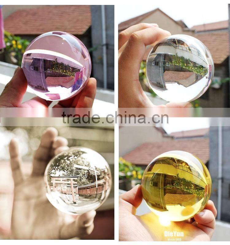 Creative glittering crystal ball