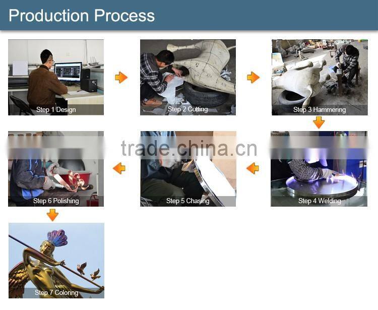 Garden ornaments different size stainless steel ball