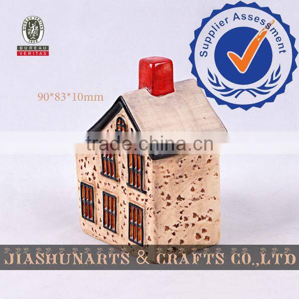House Modeling Ceramic Pen Holder