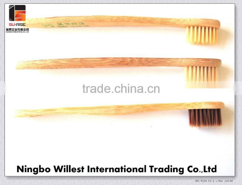hot sale healthy and natural cheap bamboo toothbrush