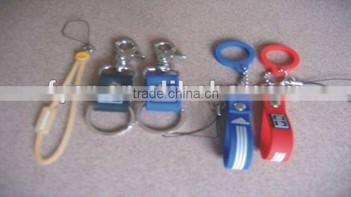 FDA silicone keychain promotion keychain silicone keyring