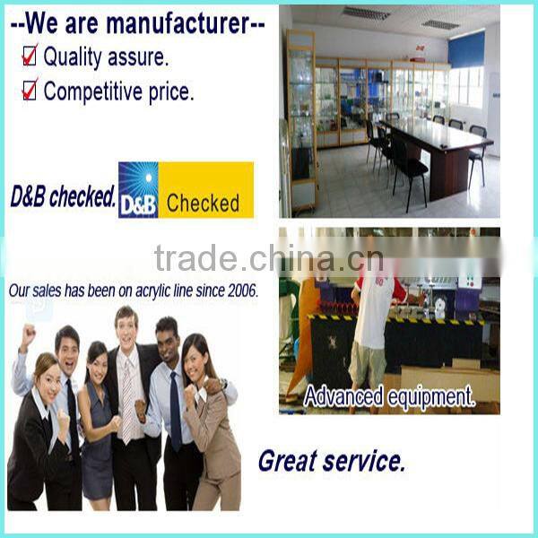 Acrylic No smoking sign holder