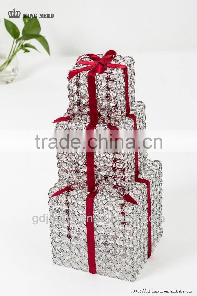 2014 Garden square gift box shape hanging LED string lights