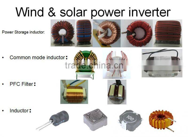 Radial Choke Wire wound Ferrite Core Power Inductor Toroidal Power Choke Coil Inductor