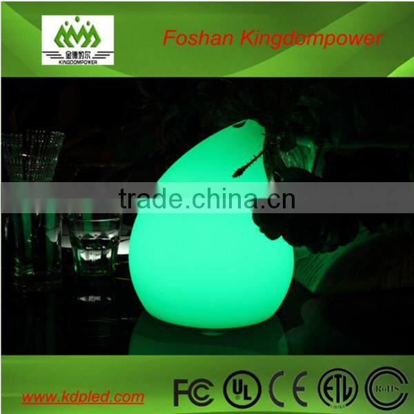 Colorful decorative rechargable led water-drop light