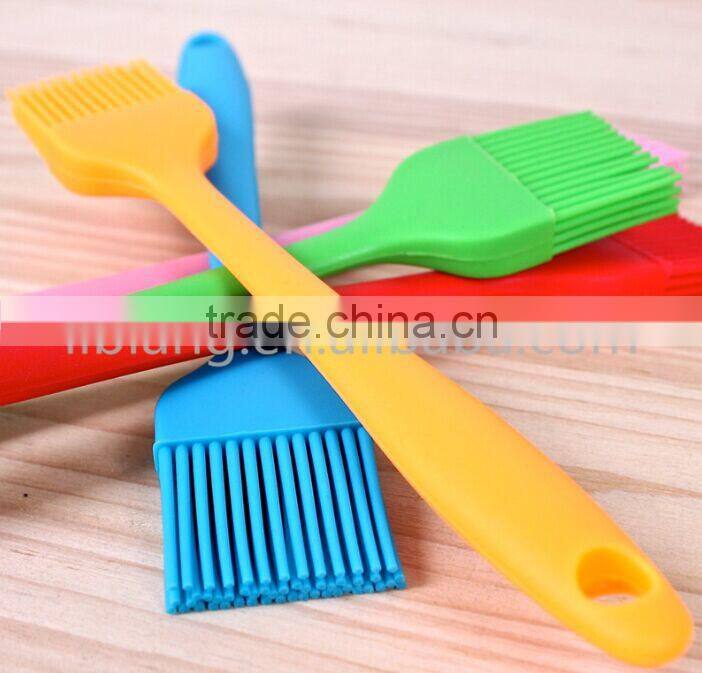 Healthy colorful cooking silicon oil brush