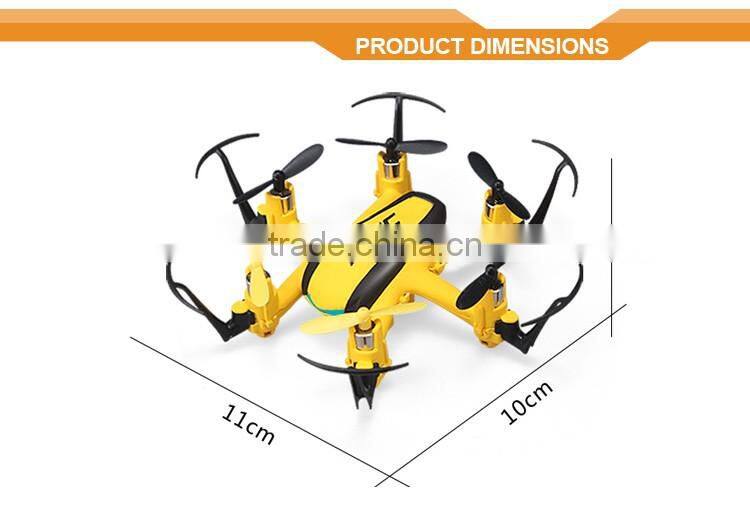 JJRC 2.4G 4 Channel 6 Gyro RC Hexacopter RTF Mini Drone CF Headless Mode One Key Return 3D Flip Altitude Hold Ultralight Aircraf