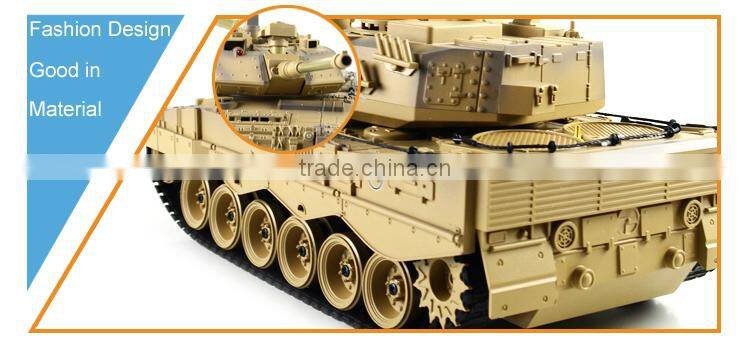 R/C Fight Tank With Light And Music Radio-Controlled Models Military Combat R/C Toy