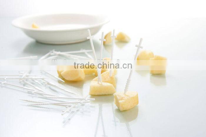 Good quality new design fruit tooth pick, interdental brush toothpick, plastic toothpick