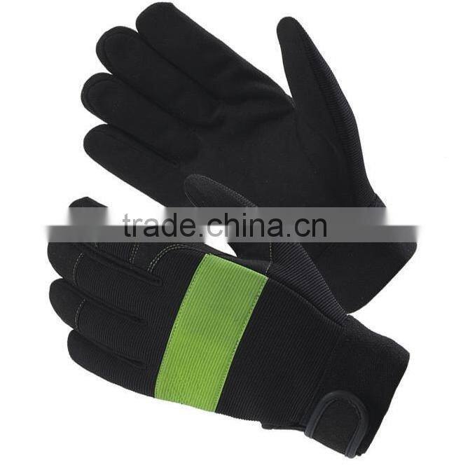 Camouflage military gloves with synthetic leather ZM355-H