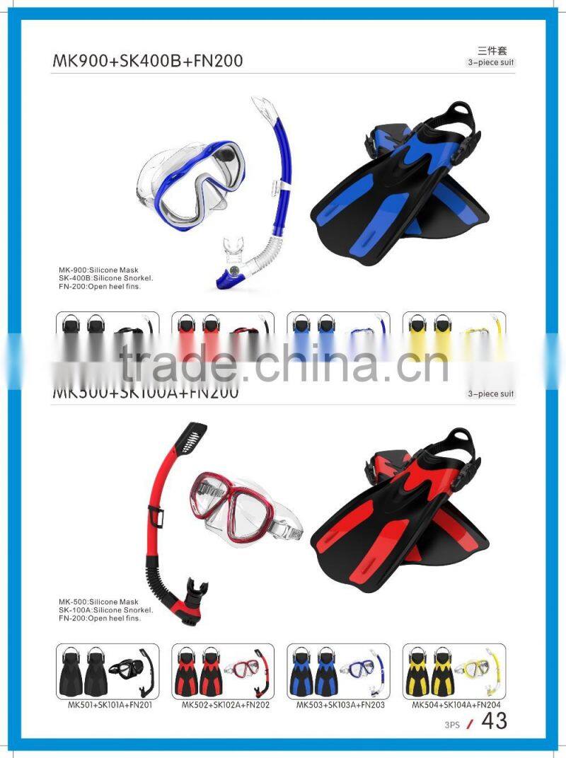 Super Low Volume Diving Mask, diving mask snorkel(MK-100)