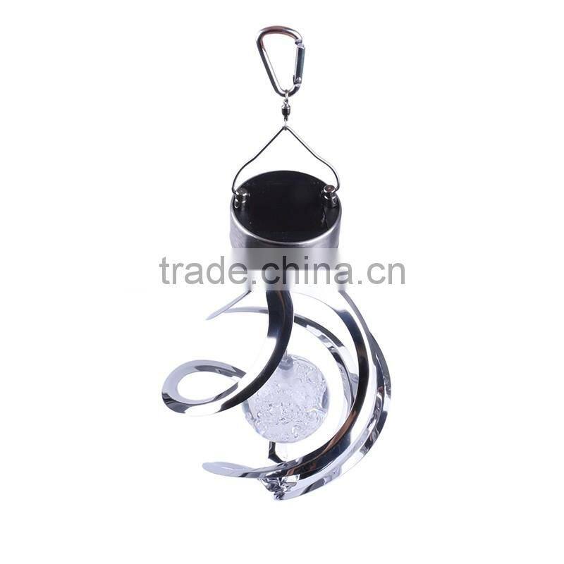 Colour Changing Solar Wind hanging lamp