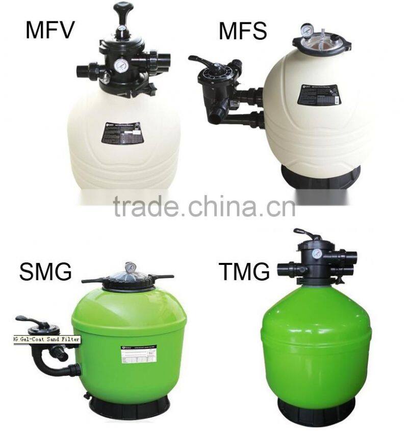 2016 new design high quality hot sale EMAUX sand filter for swimming pool water treatment
