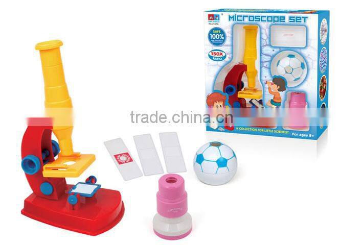 education 2 in 1 ABS creative kids plastic telescope toy with EN71