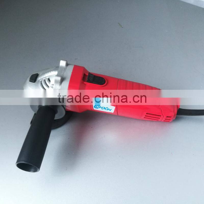 115mm electric soft grip angle grinder