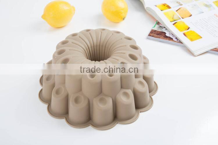 Funny Silicone Cake Mold Silicone Bundt Savarin Cake Pans Baking Pan Mold