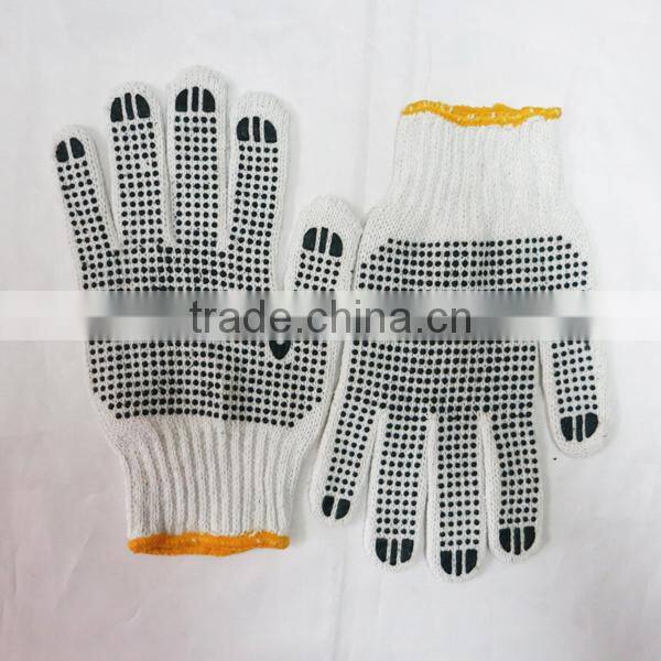 PVC Dotted Work Gloves Industrial Gloves Labour Gloves