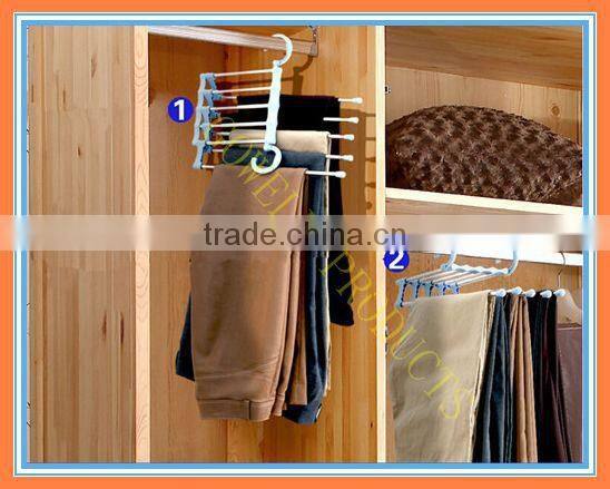 Trousers Hanger/Rack, Multifunction Pants Hanger/Rack,Foldable Trousers Hanger/Rack