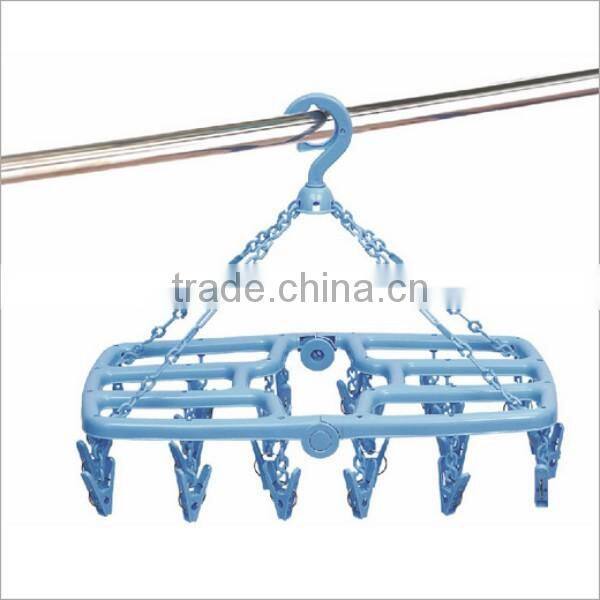 OEM creative plastic hanger for baby socks/new hanger for baby socks/Custom wholesale plastic hanger manufacturer