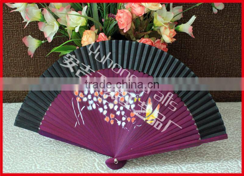 High-grade bamboo hand held fan