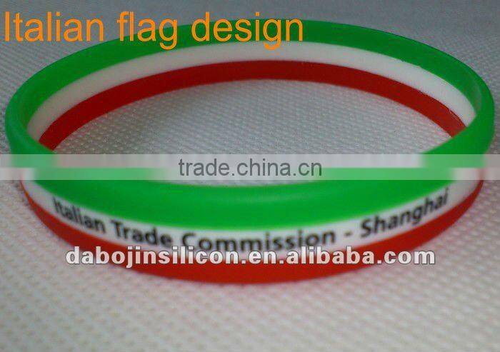 Nigeria flag wristbands