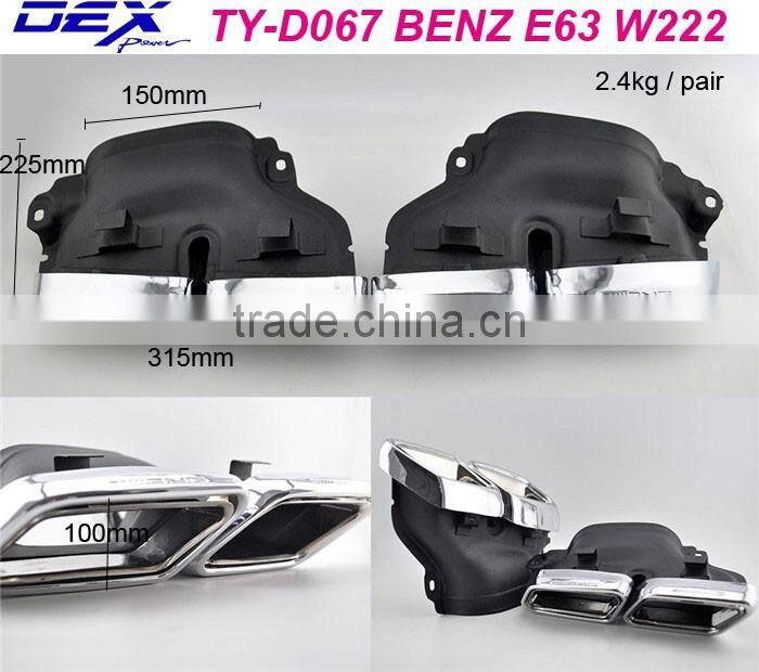 car accessories AMG exhaust tips for amg e63