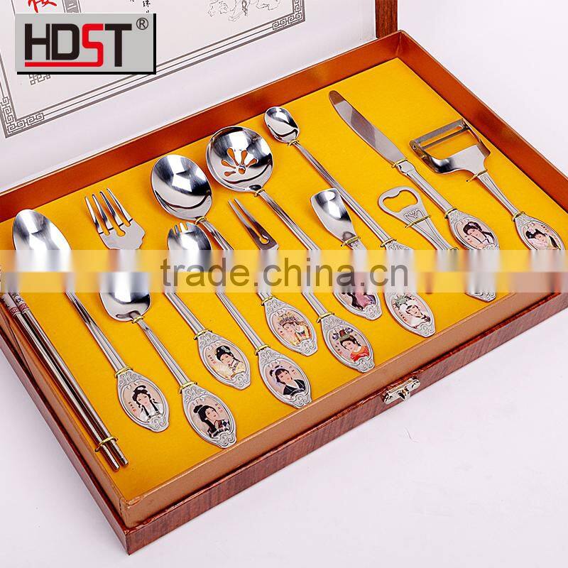 12pcs inox knife fork spoon,stainless china flatware,restaurant cutlery whole sets
