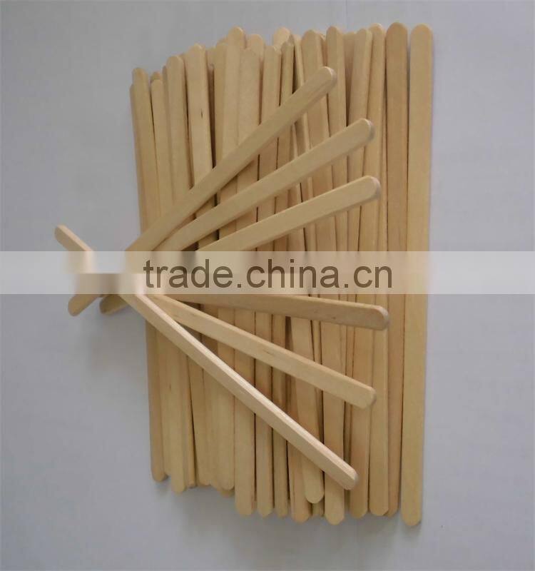 individually paper wrapped wooden coffee stirrer for restaurant