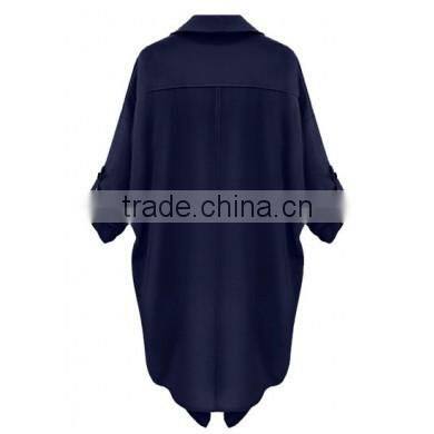 Autumn womens new loose cardigan coat lapel suit jacket Top Shirt chiffon Thin Blazers