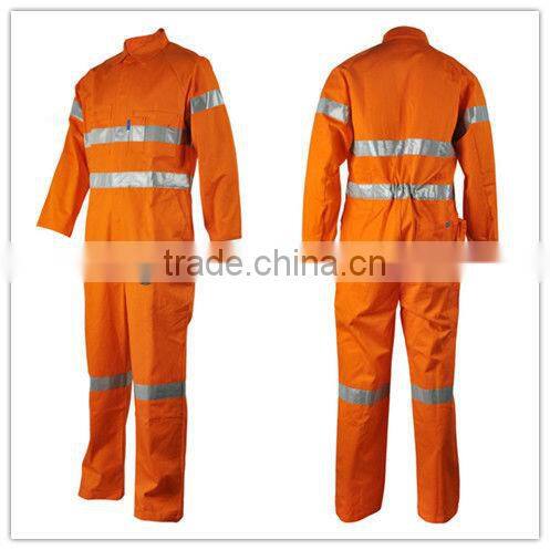 100% Cotton Insect Repellent Coveralls with reflective tapes