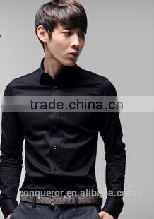 100% Cotton,Fashion,White,Business&Leisure,High-end Men's Shirt BSRT0101