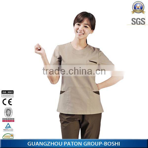 100% Cotton Nurse Uniform For Hospital Industry