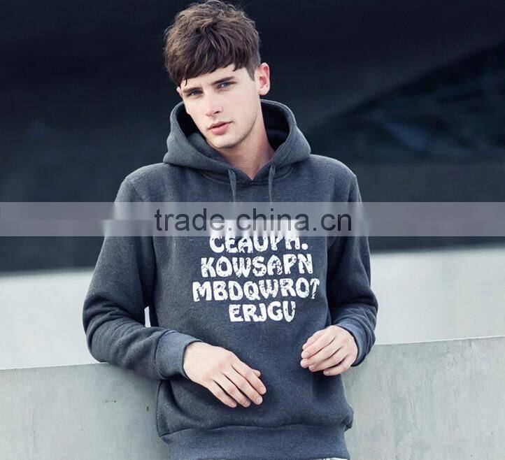 factory direct sale pullover hoody, thick hoodies, printed hoody for men