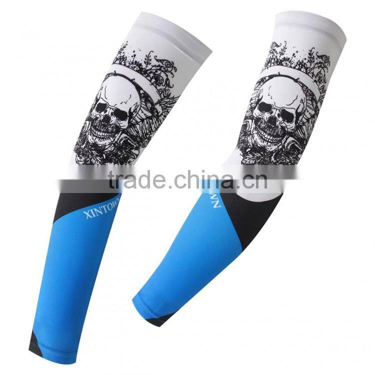 Outdoor Cooling Wholesale Arm Sleeves Cover UV Sun Protection for Cycling Basketball