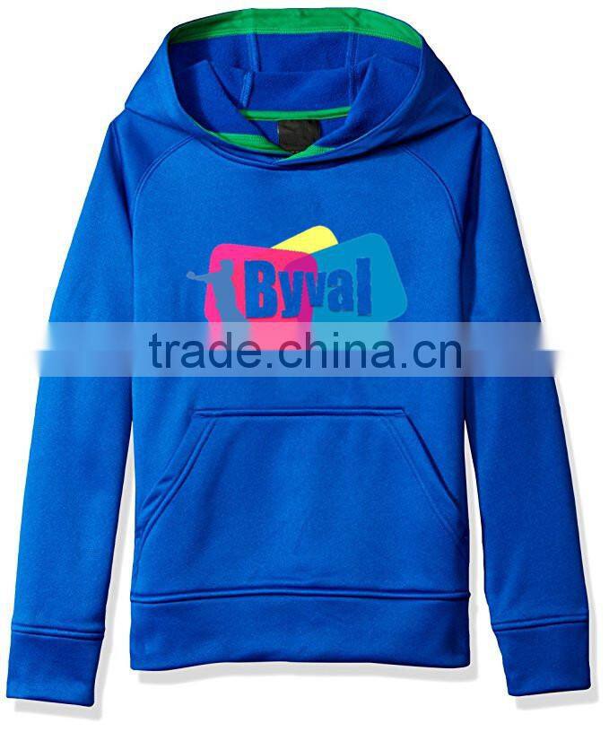 Boys Fleece Hoodie Custom Printed Logo Pullover Sweatshirts Jacket Classic Kangaroo Pocket Tracksuit Kids Wholesale Hoodies