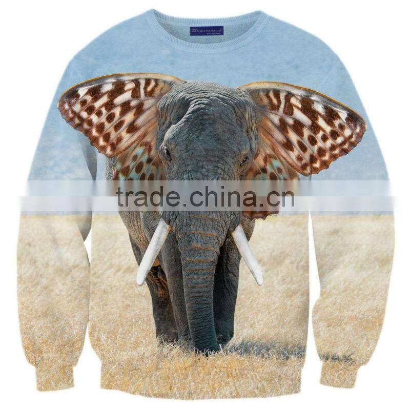 sublimation animal print sweatshirt