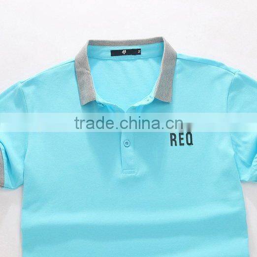Mens Custom Logo Mesh Fabric Polo Shirt tshirt