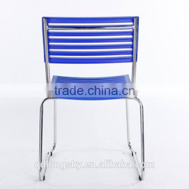 LS-4030 New designed modern cheap plastic chairs modern stacking plastic chairs dining plastic chairs