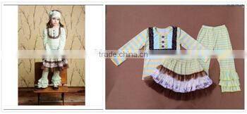 Boutique Cheap polka dots Ruffle Petti Rompers For Children 100% Cotton Casual Baby Romper