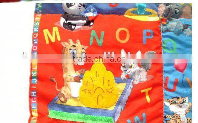 Educational Toys English baby cloth books