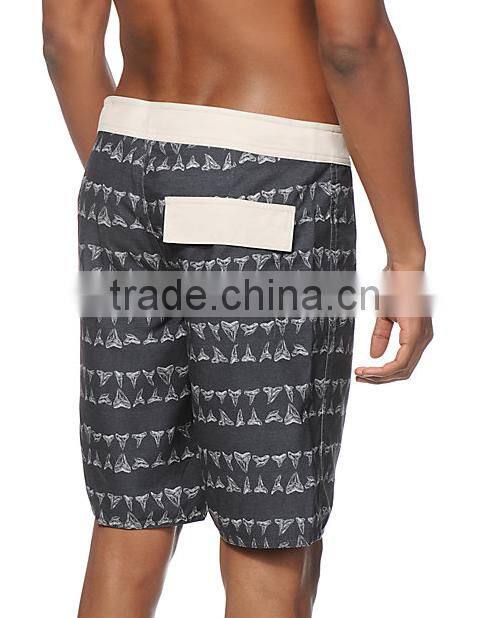 2015 hot sale sublimation printing stretch compression shorts design for men
