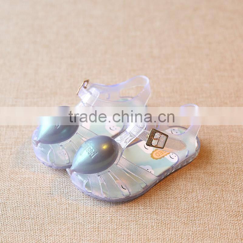 Kids melissa PVC sandals, balloon design mini melissa sandals