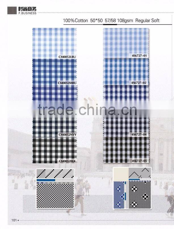 classic fashion design men's casual check shirt