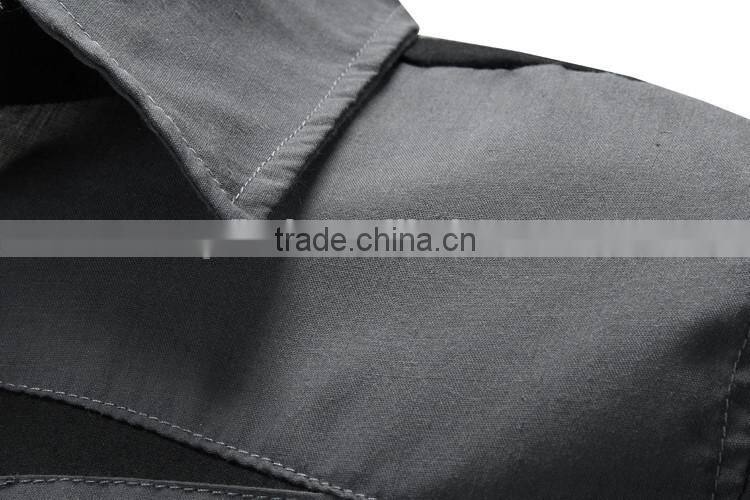 Top sale latest new style men's long sleeve machine washable t-shirt cotton