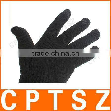 Touchscreen gloves for tablets and smartphones, multiple colors for option