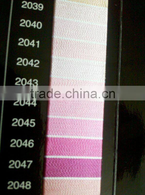 high quality fabric color shade cards embroidery thread color chip, color card, color chart