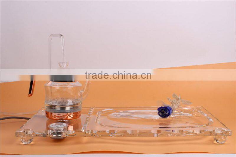 tea set made by crystal