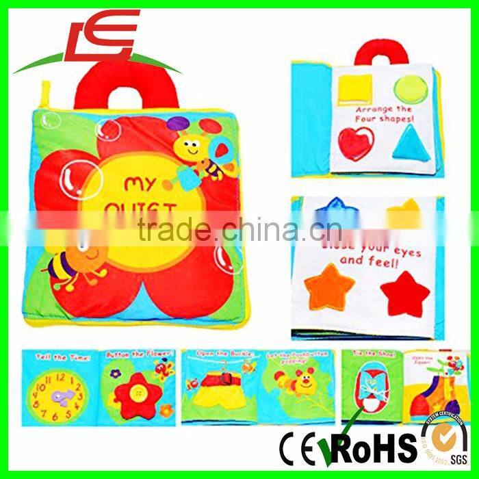 Multi Dimensional My Quiet Book Baby Plush Toy Gift Quiet Book