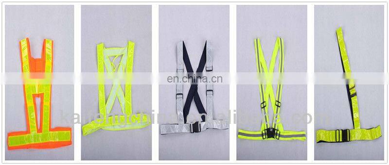 Warehouse Reflection Waist Safety Belt and Sam Browne Belt KF-023-B